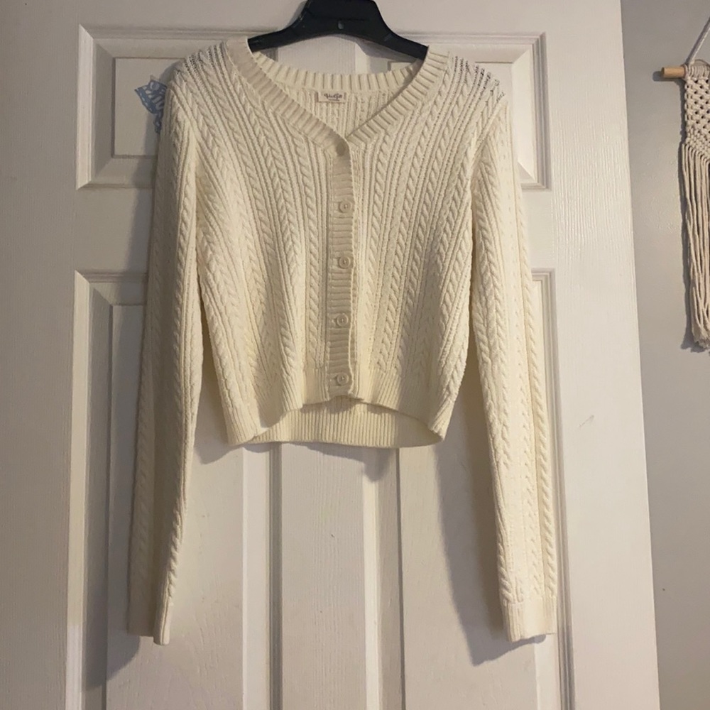 John Galt Cardigan Knit Sweater
